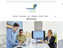 Tablet Screenshot of innovationfactory.ca